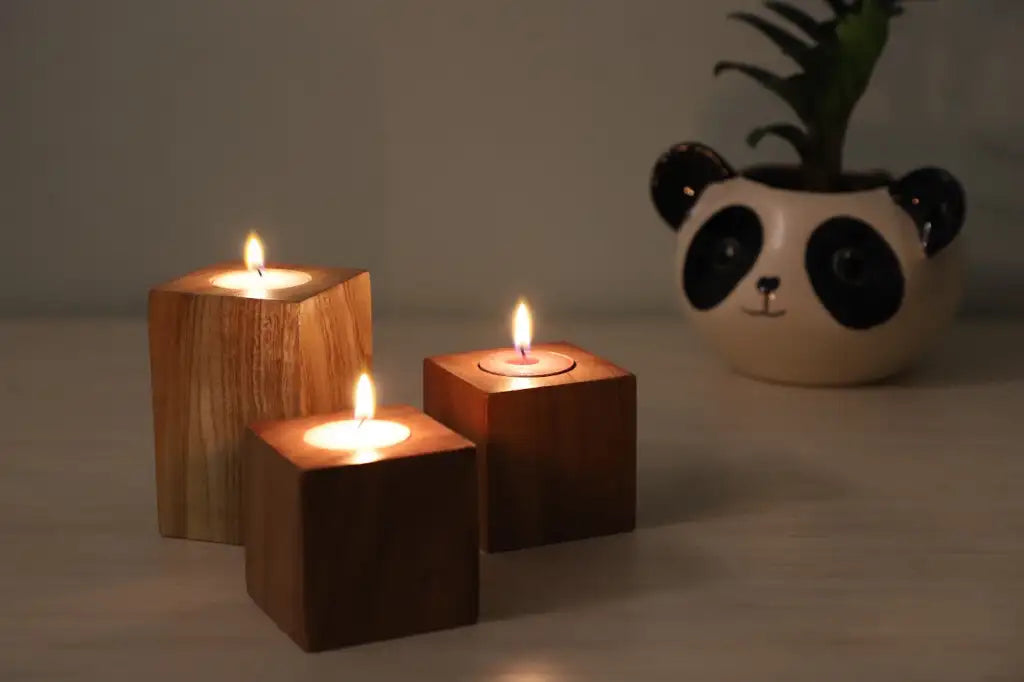 Neemwood Tealight Holder(Big)